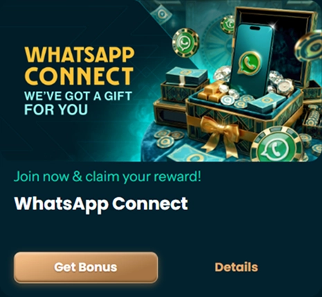 WhatsApp Connect promotion with joining reward