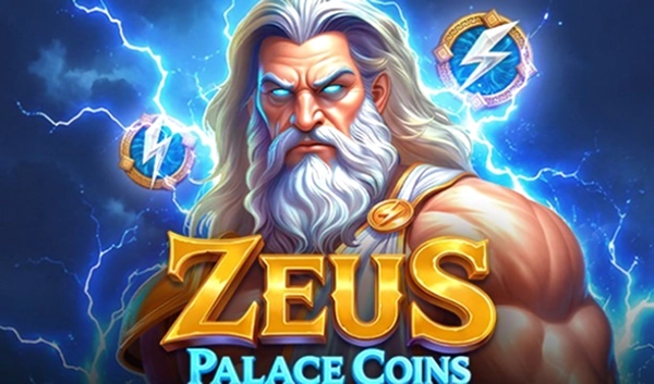 Zeus Palace Coins: thunder god and lightning