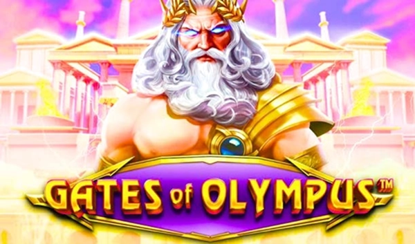 Gates of Olympus: Zeus above Olympian temples
