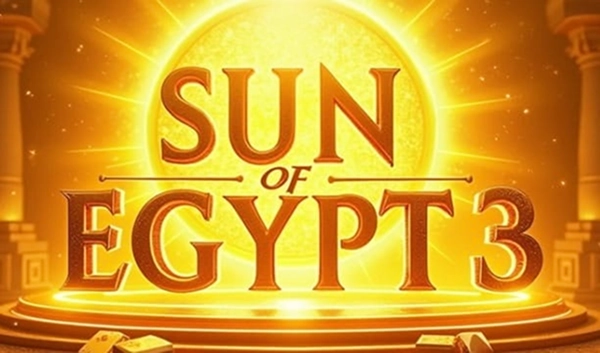 Sun of Egypt 3: sun disc between columns